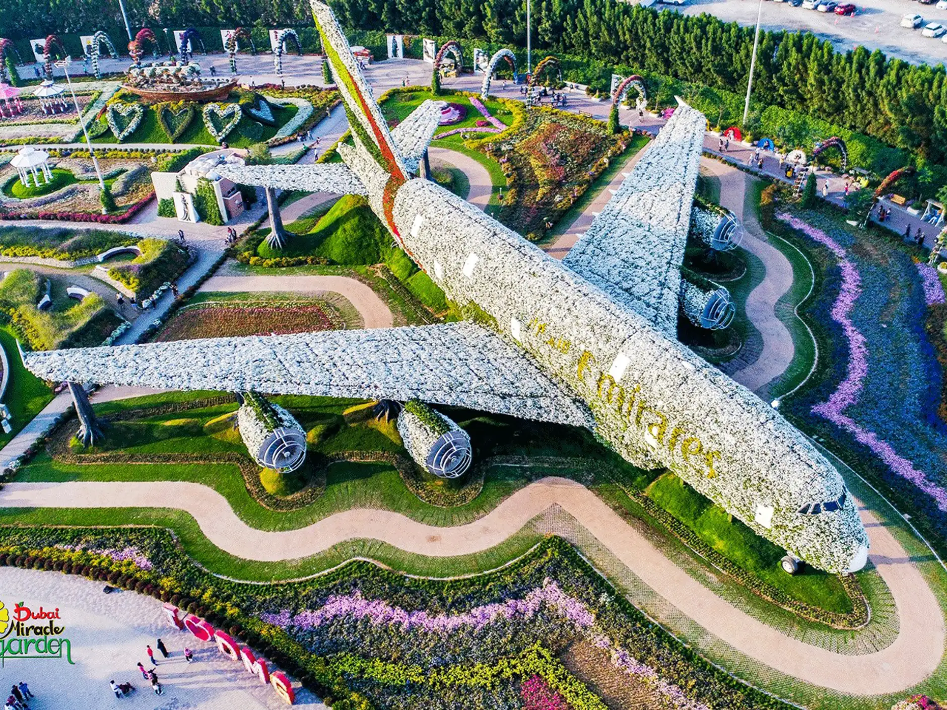 Dubai Miracle Garden Entry Ticket with Hotel Transfer